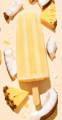 Pineapple Coconut icy pole